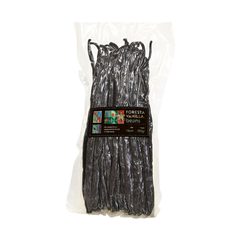 FORESTA Vanilla Pods (Vanilla Beans) Grade A - Bourbon Variety