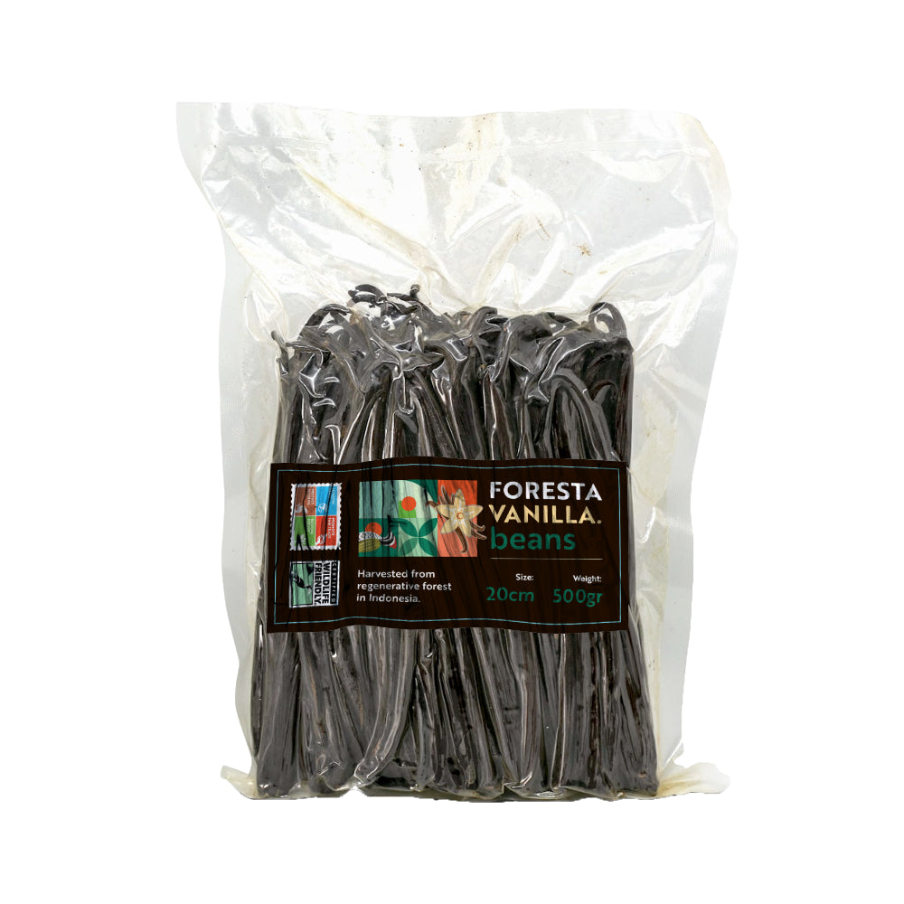 FORESTA Vanilla Pods (Vanilla Beans) Grade A - Bourbon Variety