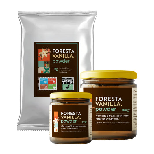FORESTA Vanilla Powder Grade A - Bourbon Variety